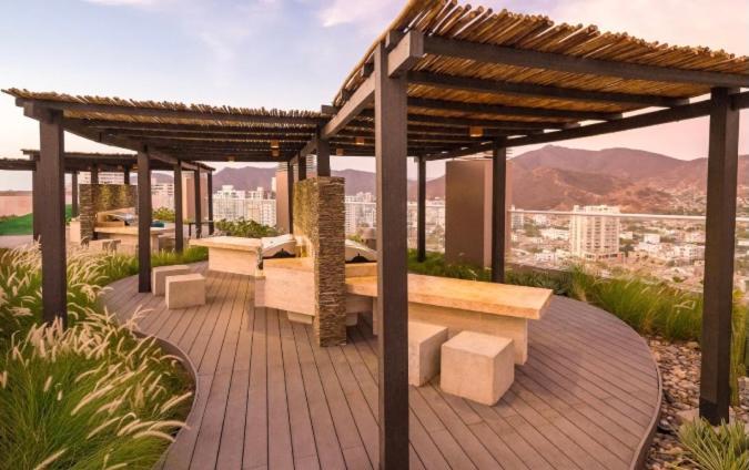 Apartamento Santa Marta Reserva del Mar Esterno foto